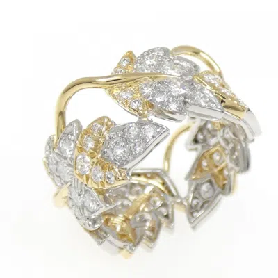 Pre-owned Tiffany & Co Platinum Yellow Gold (18k) Band Ring ()
