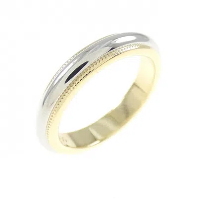 Pre-owned Tiffany & Co Platinum Yellow Gold (18k) Band Ring ()