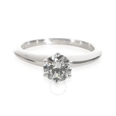 Tiffany & Co . 6 Prong Engagement Ring In Platinum I/vs2 0.80 Ctw In Metallic