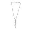 TIFFANY & CO PRE-OWNED TIFFANY & CO. CIRCLET NECKLACE IN PLATINUM 4.05 CTW