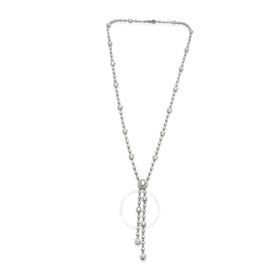 Tiffany & Co . Circlet Necklace In Platinum 4.05 Ctw In White