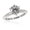 TIFFANY & CO PRE-OWNED TIFFANY & CO. DIAMOND ENGAGEMENT RING IN  PLATINUM E VS2 1.29 CTW