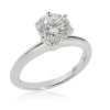 TIFFANY & CO PRE-OWNED TIFFANY & CO. DIAMOND ENGAGEMENT SOLITAIRE RING IN  PLATINUM H VS2 1.39 CT