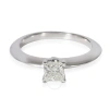 TIFFANY & CO PRE-OWNED TIFFANY & CO. DIAMOND SOLITAIRE RING IN 950 PLATINUM H VS1 0.18 CTW