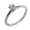 TIFFANY & CO PRE-OWNED TIFFANY & CO. DIAMOND SOLITAIRE RING IN PLATINUM H VS1 0.26 CTW