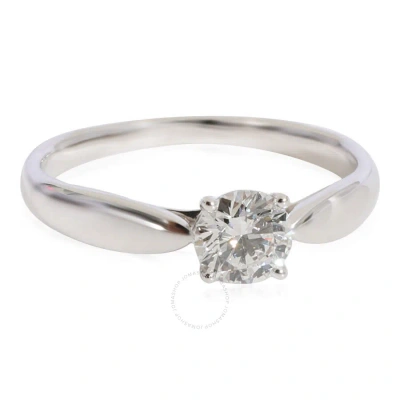 Tiffany & Co . Harmony Diamond Engagement Ring In Platinum E Vvs1 0.5 Ctw In Metallic