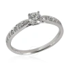 TIFFANY & CO PRE-OWNED TIFFANY & CO. HARMONY DIAMOND ENGAGEMENT RING IN  PLATINUM G VS1 0.32 CTW