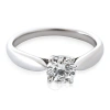 TIFFANY & CO PRE-OWNED TIFFANY & CO. HARMONY ENGAGEMENT RING IN  PLATINUM F VVS2 0.57 CTW