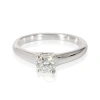 TIFFANY & CO PRE-OWNED TIFFANY & CO. LUCIDA DIAMOND ENGAGEMENT RING IN  PLATINUM E VS2 0.52 CTW