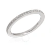 TIFFANY & CO PRE-OWNED TIFFANY & CO. LUCIDA DIAMOND ETERNITY BAND IN  PLATINUM 0.19 CTW