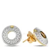 TIFFANY & CO PRE-OWNED TIFFANY   CO. PALOMA PICASSO 18K WHITE AND YELLOW GOLD 0.35CT DIAMOND EARRINGS TI29 031524
