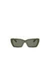 Tiffany & Co Rectangular Sunglasses In Green