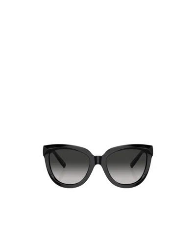 Tiffany & Co Round Logo Sunglasses In Black