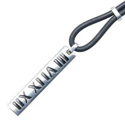 Pre-owned Tiffany & Co Rubber 925 Necklace () In Multi