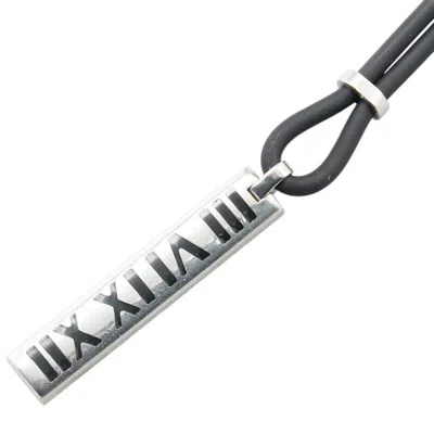 Pre-owned Tiffany & Co Rubber 925 Necklace () In Multi