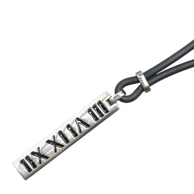 Pre-owned Tiffany & Co Rubber 925 Necklace () In Multi