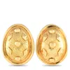 TIFFANY & CO SCHLUMBERGER 18K YELLOW GOLD LOZENGE EARRINGS TI15-041624