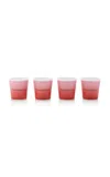 Tiffany & Co Set-of-four Bone China Espresso Cups In Multi