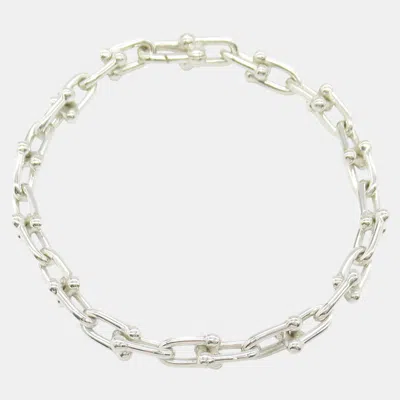 Pre-owned Tiffany & Co Silver 925 Small Link Bracelet Silver Metal