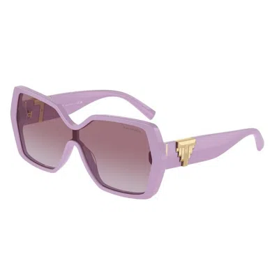 Tiffany & Co Sleek Cat-eye Sunglasses For Women In Purple
