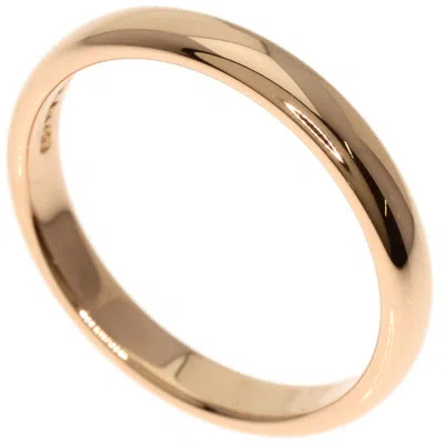 Pre-owned Tiffany & Co Stacking Pink Gold (18k) Band Ring () In Multi