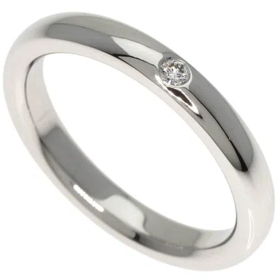 Pre-owned Tiffany & Co Stacking Platinum 950 Band Ring ()