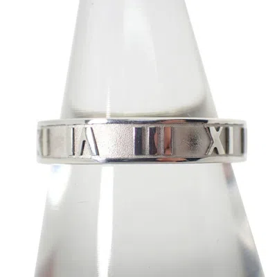 Pre-owned Tiffany & Co Sterling 925 Band Ring () In Silver