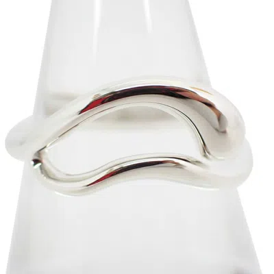 Pre-owned Tiffany & Co Sterling 925 Band Ring () In Silver
