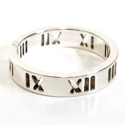 Pre-owned Tiffany & Co Sterling 925 Band Ring () In Silver