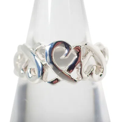 Pre-owned Tiffany & Co Sterling 925 Band Ring () In Multi
