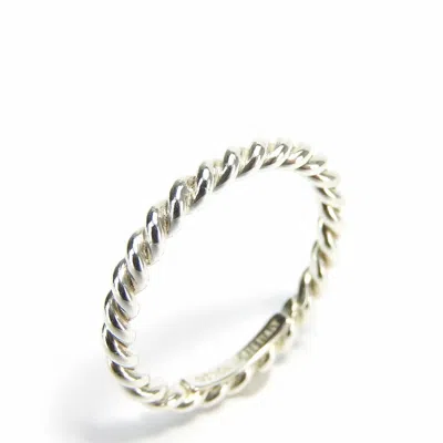Pre-owned Tiffany & Co Sterling Band Ring () In Silver