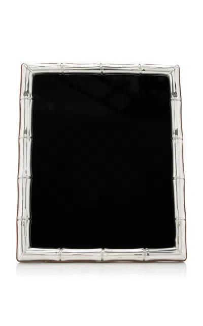 Tiffany & Co Sterling Silver Bamboo Frame In Metallic