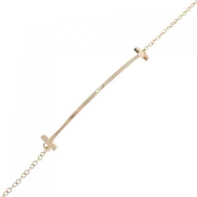 Pre-owned Tiffany & Co T Pink Gold (18k) Charm Bracelet () In Multi