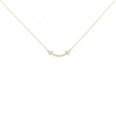 Pre-owned Tiffany & Co T Yellow Gold (18k) Necklace () In Multi