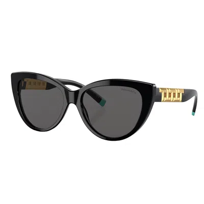 Tiffany & Co . Tf 4196 8001s4 56mm Womens Cat-eye Sunglasses In Dark Grey