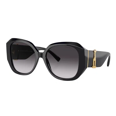 Tiffany & Co . Tf 4207b 80113c 55mm Womens Butterfly Sunglasses In Grey