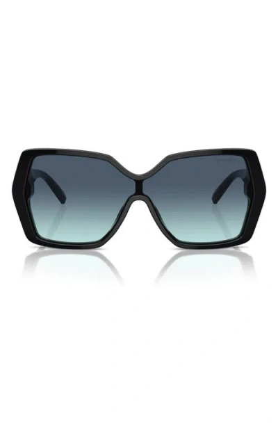 Tiffany & Co . 129mm Gradient Pillow Sunglasses In Black