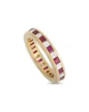 TIFFANY & CO TIFFANY & CO. 18K 2.08 CT. TW. DIAMOND & RUBY RING (AUTHENTIC PRE-OWNED)