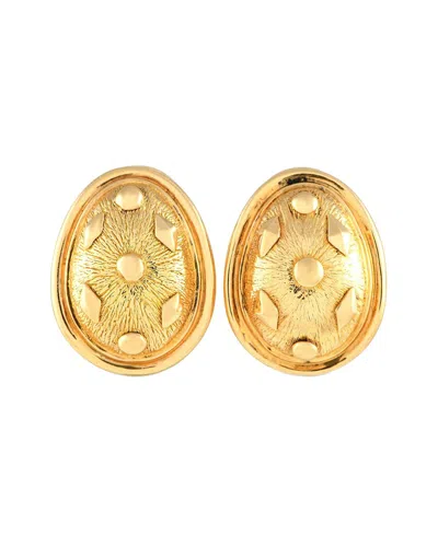 Tiffany & Co . 18k Earrings (authentic ) In Gold