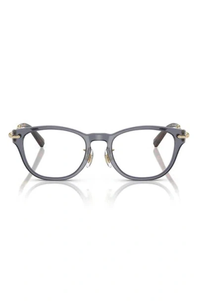 Tiffany & Co . 48mm Small Pillow Optical Glasses In Violet