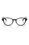 Tiffany & Co . 48mm Small Round Optical Glasses In Black