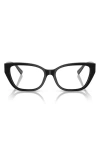 Tiffany & Co . 52mm Cat Eye Optical Glasses In Black