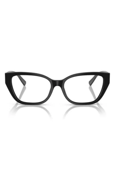 Tiffany & Co . 52mm Cat Eye Optical Glasses In Black