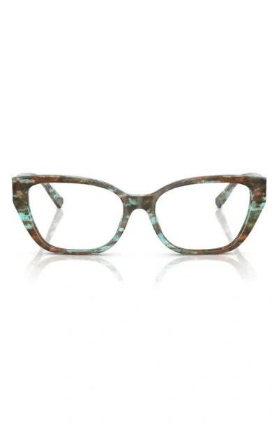 Tiffany & Co . 52mm Cat Eye Optical Glasses In Multi