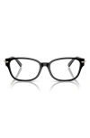 Tiffany & Co . 52mm Pillow Optical Glasses In Black