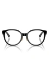Tiffany & Co . 52mm Round Optical Glasses In Black