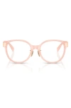 Tiffany & Co . 52mm Round Optical Glasses In Opal Pink