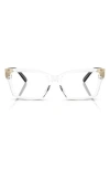 Tiffany & Co . 52mm Square Optical Glasses In Clear/demo Lens