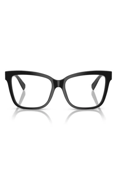 Tiffany & Co . 53mm Cat Eye Optical Glasses In Black