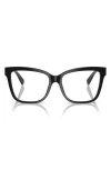 Tiffany & Co . 53mm Cat Eye Optical Glasses In Black